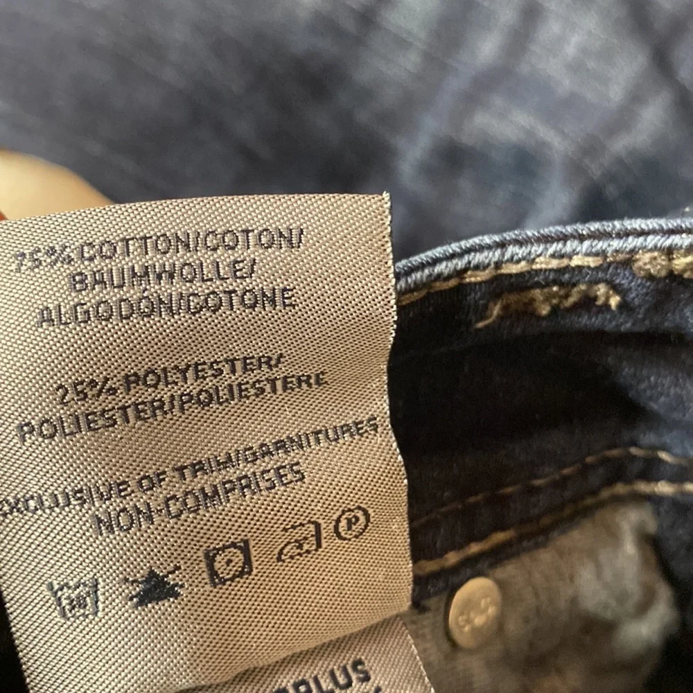 🌹 Silver Jeans 🌹 Vintage Suki Surplus Dark Blue Boot Cut Flare Jeans W27 - Picture 11 of 15